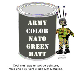 Matt armored green ce n est pas un port de peinture